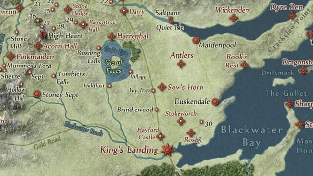 Eine interaktive Game of Thrones-Karte