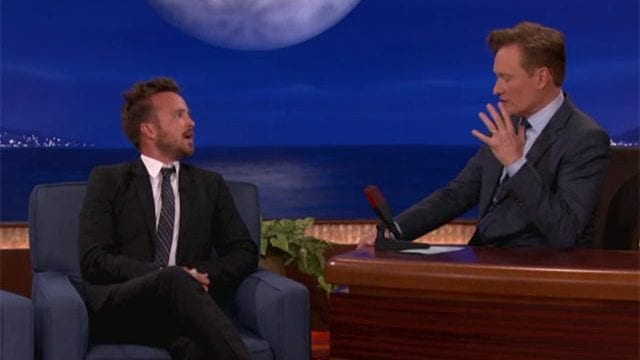 Aaron Paul bei Conan