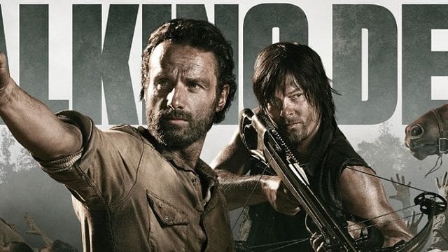 Promo Banner zur vierten Staffel The Walking Dead