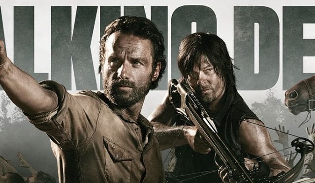 Promo Banner zur vierten Staffel The Walking Dead