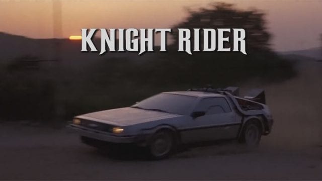 Knight Rider x Back To The Future-Mashup