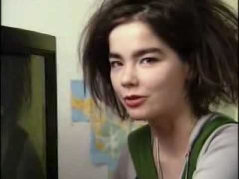 Björk erklärt ein Fernsehgerät