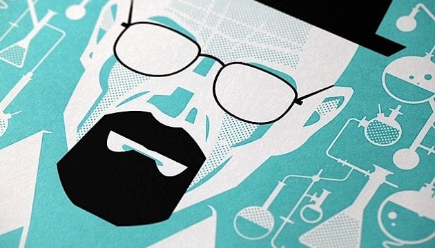 Heisenberg-Illustrationsposter