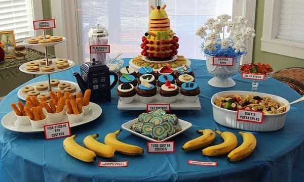 Doctor Who Party Food