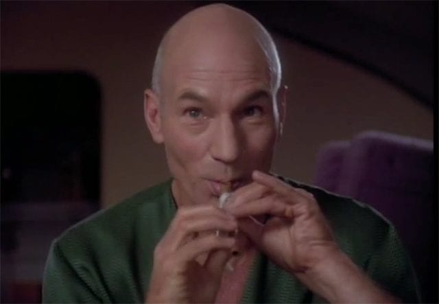 Captain Picard singt „Let It Snow“