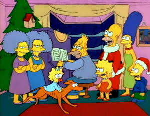 Simpsons Weihnachts-Couch Gag