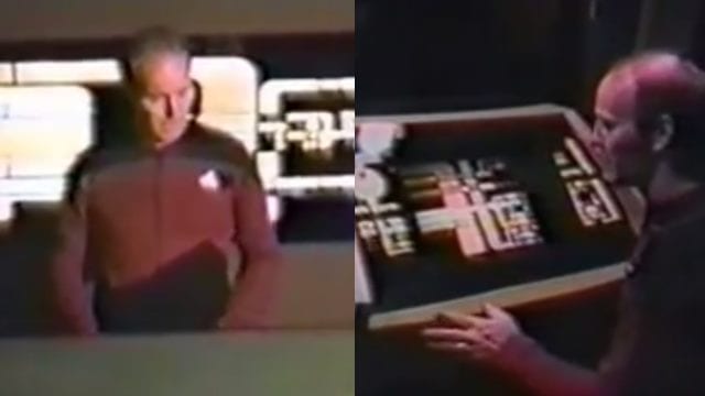 Fans brechen bei CBS ein und probieren die Star Trek TNG Kulissen aus