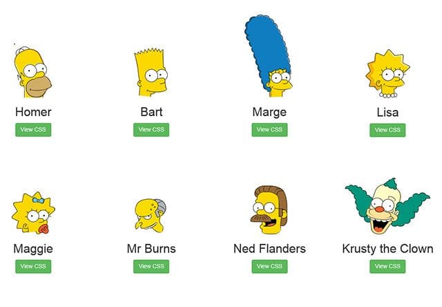 CSSimpsons