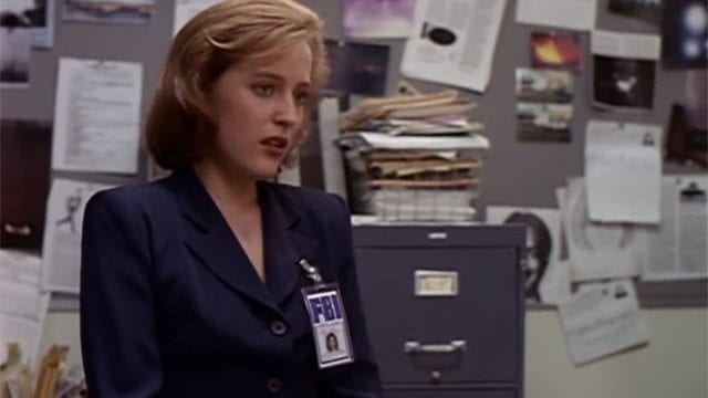 Scully really likes Science