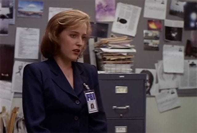 Scully really likes Science