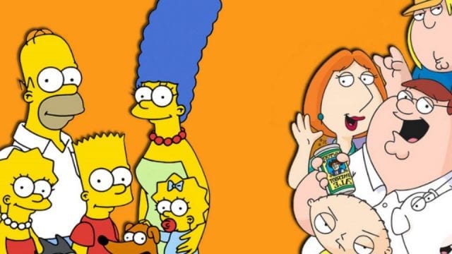 Die ersten 5 Minuten aus der Simpsons & Family Guy Folge
