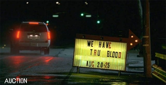 Ersteigert True Blood-Requisiten