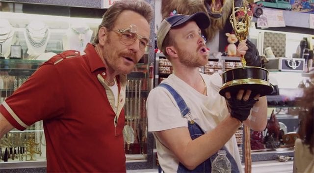 Bryan Cranston und Aaron Paul als Pfandleiher