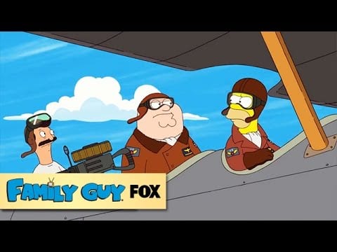 Clips zum Simpsons Family Guy Crossover