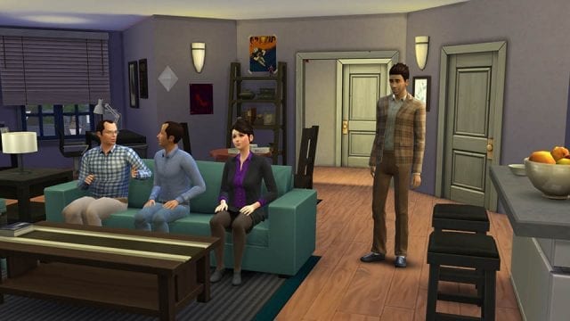 Seinfeld mit Sims 4 nachgebaut