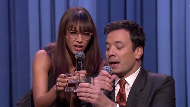 Rashida Jones & Jimmy Fallon