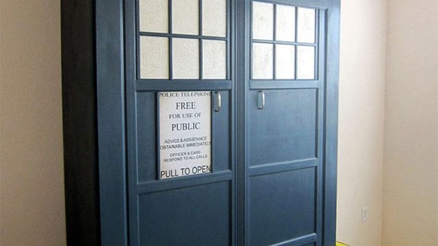 Tardis-Klappbett