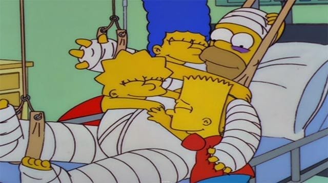 Liegt Homer seit Jahren im Koma?