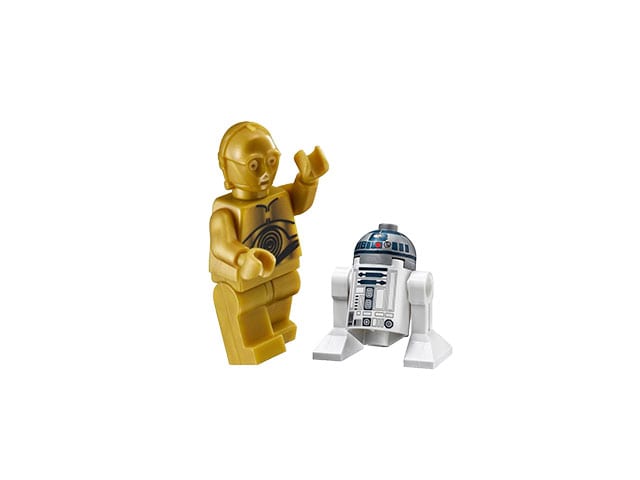 LEGO C3-PO und R2-D2