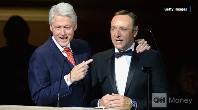 Clinton & Spacey