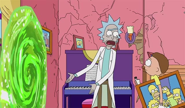 Rick-and-Morty_Simpsons