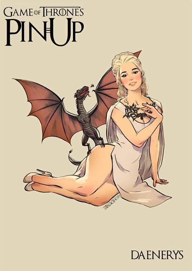 Game of Thrones Pin-up Girls