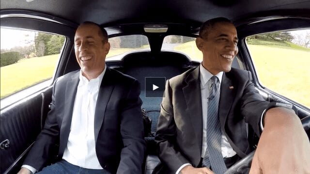 Barack Obama trifft Jerry Seinfeld - und es ist großartig