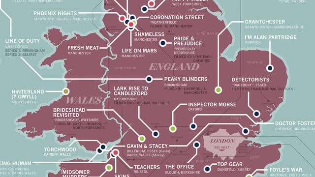 The Great British Television Map