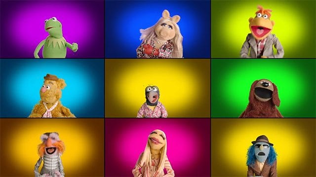 Die Muppets singen ihre Titelmelodie A Capella