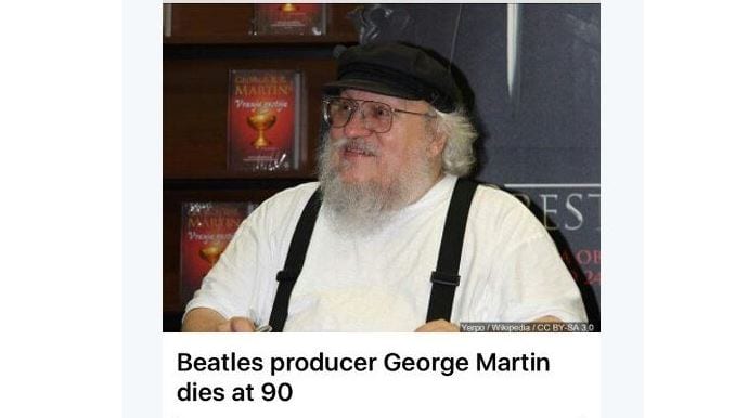 George R. R. Martin ist nicht tot