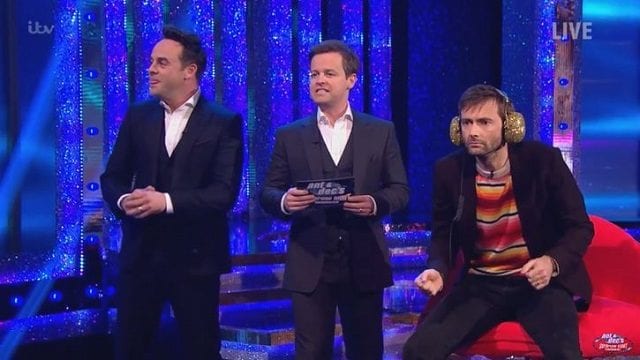 David Tennant bei Saturday Night Takeaway