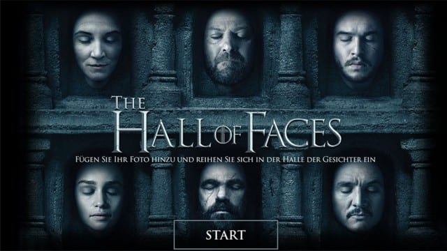 Game of Thrones – Dein Gesicht in der Hall of Faces