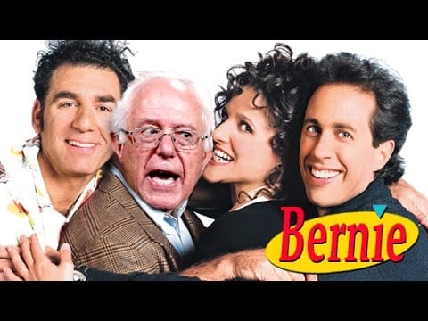 Bernie Sanders als George Costanza
