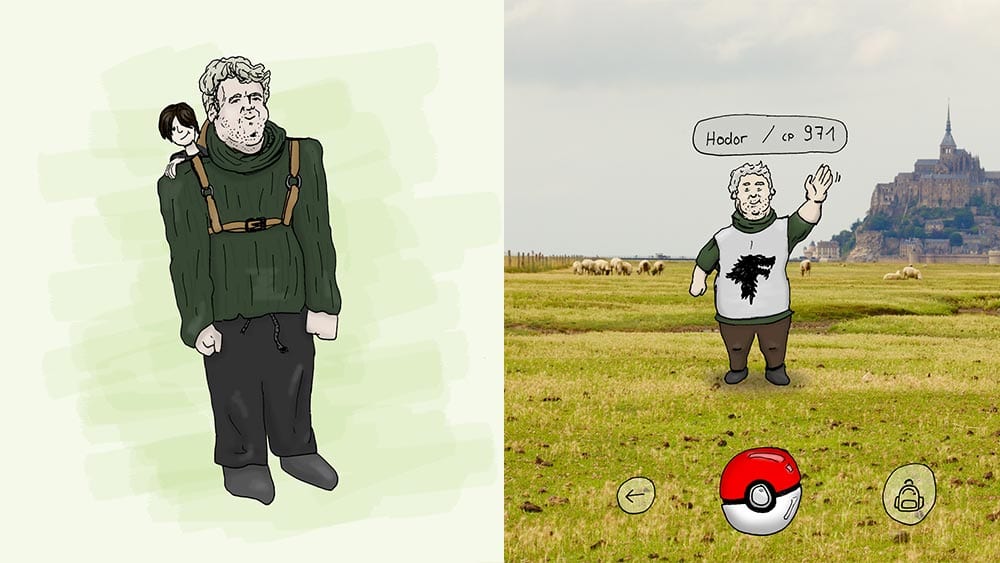 Hodor als Pokémon