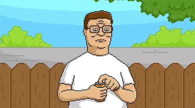 King of the Hill in Pixels