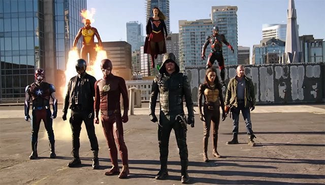 Großes Flash, Supergirl, Arrow & Legends of Tomorrow-Crossover