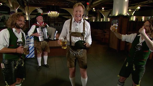 Conan O’Brien went Germany