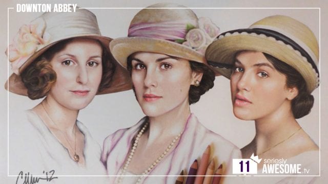 sAWEntskalender 2016 – Tür 11: Fan-Art zu Downton Abbey