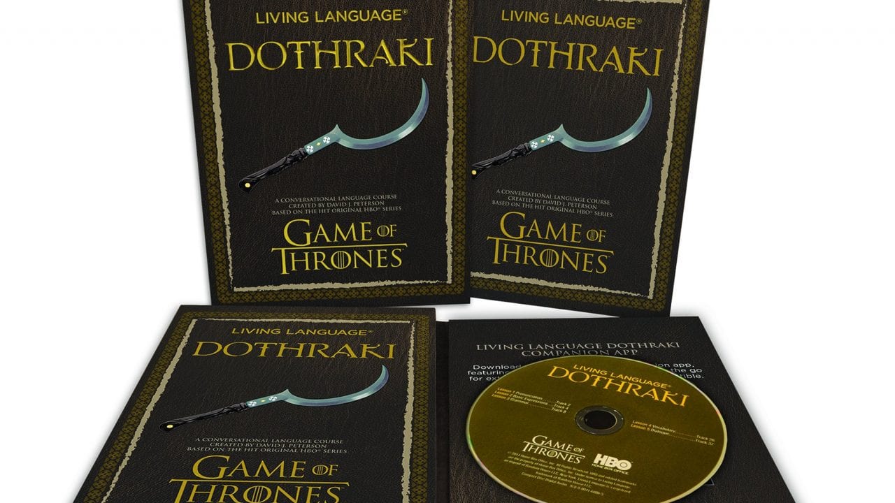 Dothraki-Sprachkursus für Game of Thrones-Fans