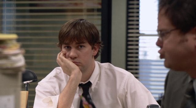 Lasst Jim Halpert in eure Seele starren