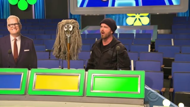 Aaron Paul Ruckkehr Zu The Price Is Right 17 Jahre Und Ein James Corden Spater Seriesly Awesome