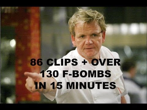 Gesammelte Gordon Ramsay Ausraster