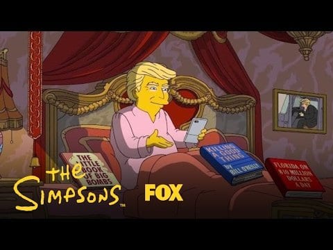 Die Simpsons: Donald Trumps erste 100 Amtstage