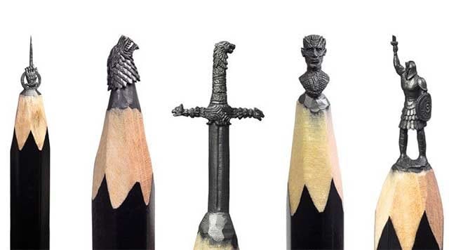 Game of Thrones-Bleistiftminen-Kunst