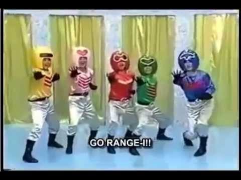Lustige Power Rangers-Challenge im japanischen TV