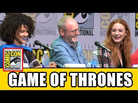 Game of Thrones Comic Con 2017 Panel