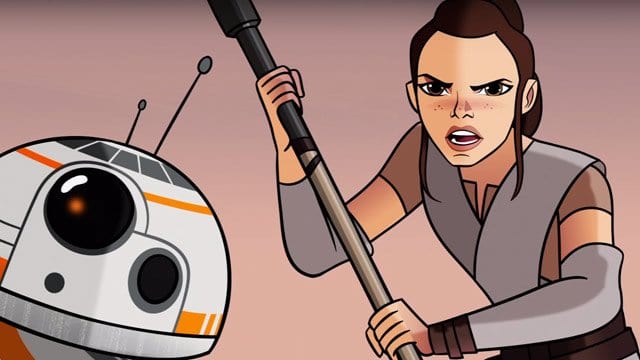 Seht die ersten drei Episoden aus Star Wars: Forces of Destiny