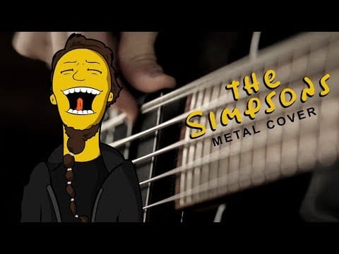 The Simpsons Theme: Heavy Metal Cover