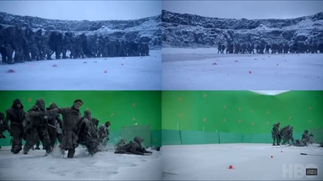 Game of Thrones S07E06: Making-Of „The Frozen Lake“