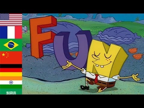 SpongeBob Song in 17 Sprachen